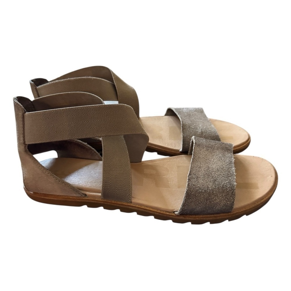 Sorel Women's Ella II Sandal, Ash Brown, Size 8